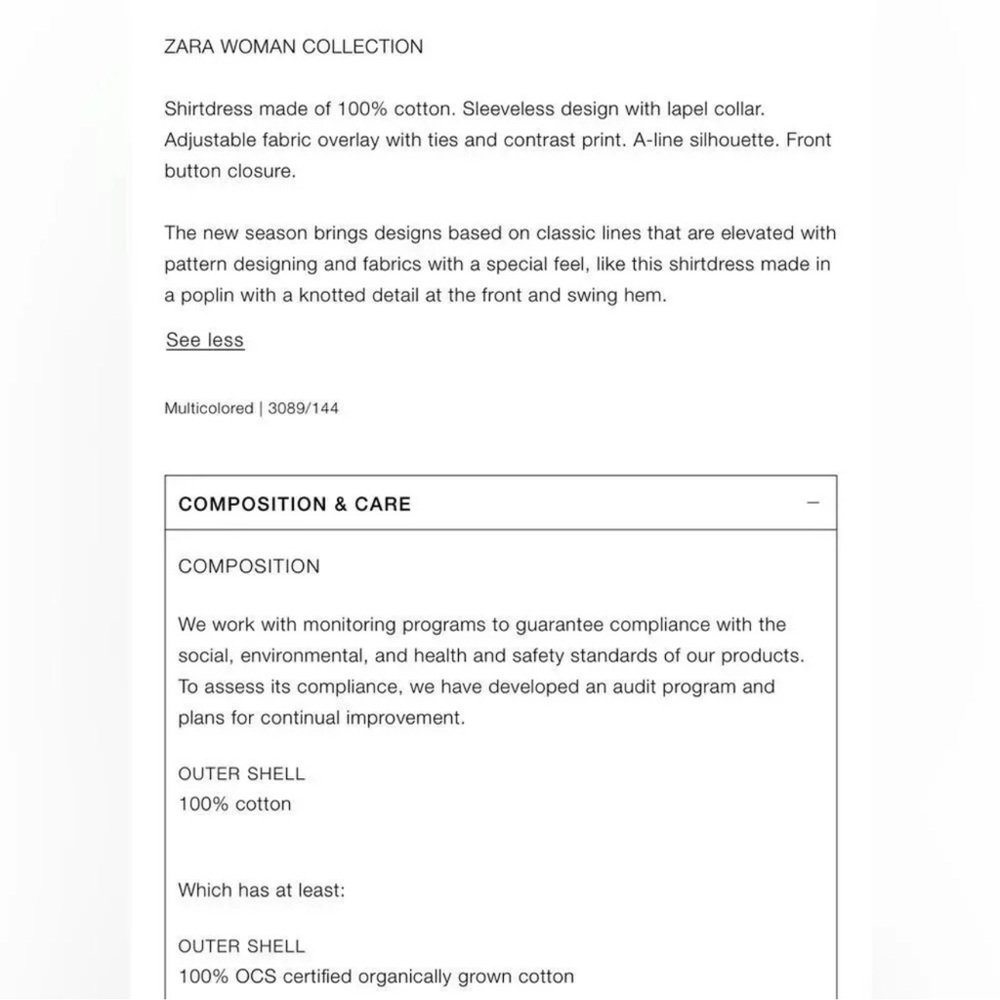 Zara ZW Collection Poplin Lollipop Dress - Picture 12 of 13